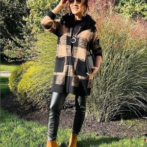 NWT Fur Collars for 2 Cabi Toppers- Hot Toddy Cardigan and Manor Coat